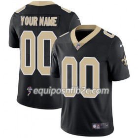 Camiseta Hombre NFL New Orleans Saints Personalizar Negro